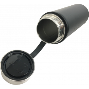Bouteille thermique CheckPoint en acier inoxydable a double paroi, sans BPA, thermique Brigata Nerd - 11