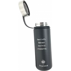 Bouteille thermique CheckPoint en acier inoxydable a double paroi, sans BPA, thermique Brigata Nerd - 10
