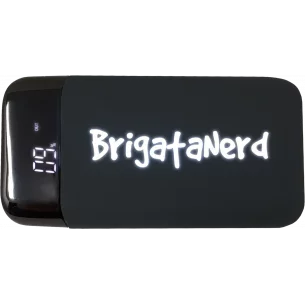 Powerbank GameOver 10.000 mah ricarica rapida con doppia USB normale e Type C Brigata Nerd - 1 2