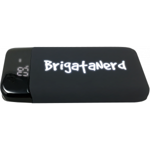 Powerbank GameOver de 10 000 mah charge rapide avec double USB normal et le Type C Brigata Nerd - 3