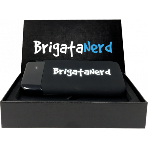 Powerbank GameOver de 10 000 mah charge rapide avec double USB normal et le Type C Brigata Nerd - 6