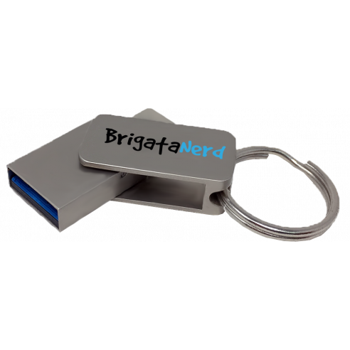 Pendrive NextLevel OTG Tipo C unidad flash USB 3.0 de hasta 150 mb/seg. Brigata Nerd - 3