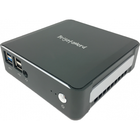 Mini PC Tank de aluminio con disipación activa y chip TPM Brigata Nerd - 6