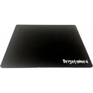 Matte Game Mouse Pad 24.6 x 20.2 Aluminium satiniert, rutschfest mit gummipolster Brigata Nerd - 3