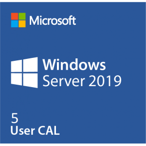 Microsoft Windows Server CAL 2019 - 5 de CAL de Usuario de OEM Microsoft Corporation - 1