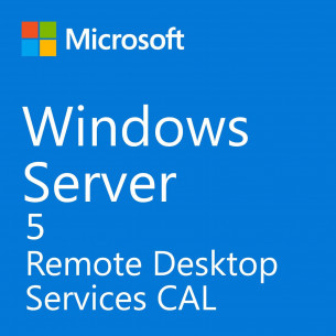 Microsoft Windows Server Remote Desktop Service CAL-2019 - 5 User RDS-CAL Microsoft Corporation - 1