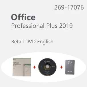 Microsoft Office Professional Plus 2019 - Retail ENG DVD Microsoft Corporation - 1