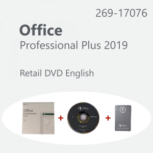 Microsoft Office Professional Plus 2019 - Retail ENG DVD Microsoft Corporation - 1
