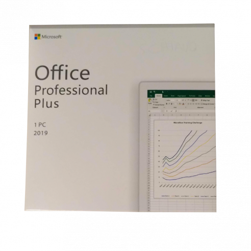 Microsoft Office Professional Plus 2019 - Retail ENG DVD
