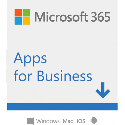 Microsoft 365 Apps for Business | for 1 person | up to 5 PCS/Macs + 5 mobile devices + 5 tablets | 1 year subscription Microsoft