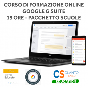Corso di formazione online G Suite for Education - 15 ore pacchetto Scuole Google - 1