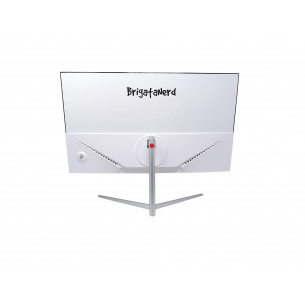 Monitor 24" Curvo Clutch 75Hz FullHD bianco Brigata Nerd - 1 2