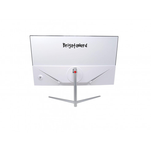 Monitor 24" Curvo Clutch 75Hz FullHD bianco Brigata Nerd - 2