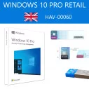 Windows 10 Pro Retail HAV-00060 USB FPP P2 32-64 bit English International May 2020 Update (2004) Microsoft Corporation - 1