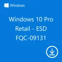 copy of Windows 10 Pro Retail HAV-00060 USB FPP P2 32-64 bits Anglais International May 2020 Update (2004) Microsoft Corporation