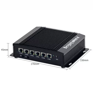 copy of Mini PC Tank in aluminum with dissipation and active TPM chip Brigata Nerd - 1