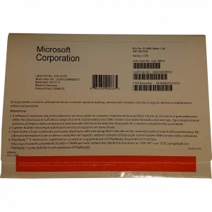 copy of Windows 10 Pro Retail HAV-00127 USB FPP P2 RS 32-64 bit Italien Microsoft Corporation - 3