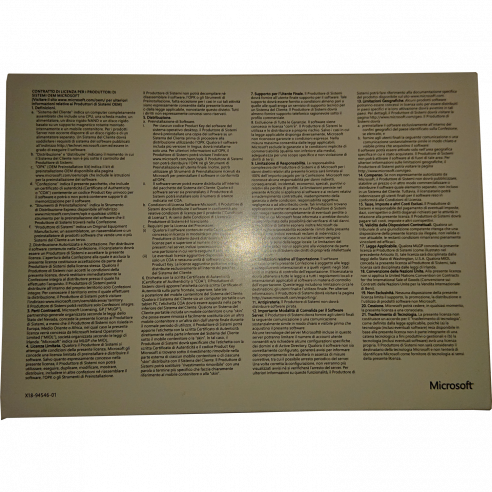 copy of Windows 10 Pro Retail HAV-00127 USB FPP P2 RS 32-64 bit Italiano Microsoft Corporation - 5