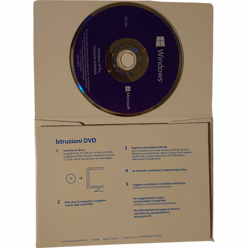 copy of Windows 10 Pro Retail HAV-00127 USB FPP P2 RS 32-64 bit Italien Microsoft Corporation - 6