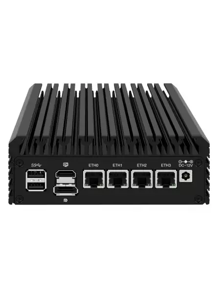 copy of Mini PC Tank in aluminum with dissipation and active TPM chip Brigata Nerd - 6