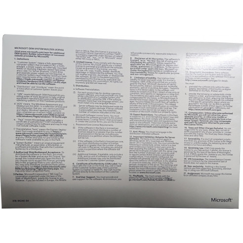 Windows Server Standard 2016 64bit inglés DSP OEM DVD 16 Core Microsoft Corporation - 4