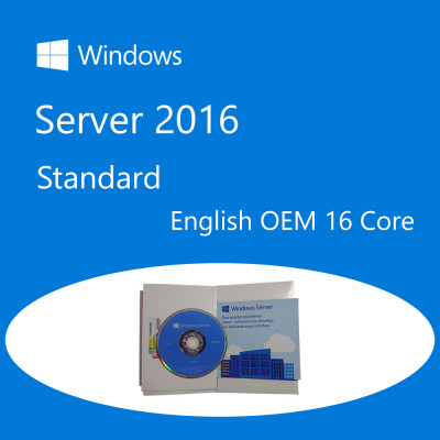 Windows Server Standard 2016 64bit anglais DSP OEM DVD 16 Core Microsoft Corporation - 1